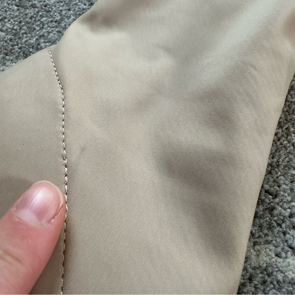 Fashion Nova Nude Stretch Calf High Heel Boots - Picture 6 of 7